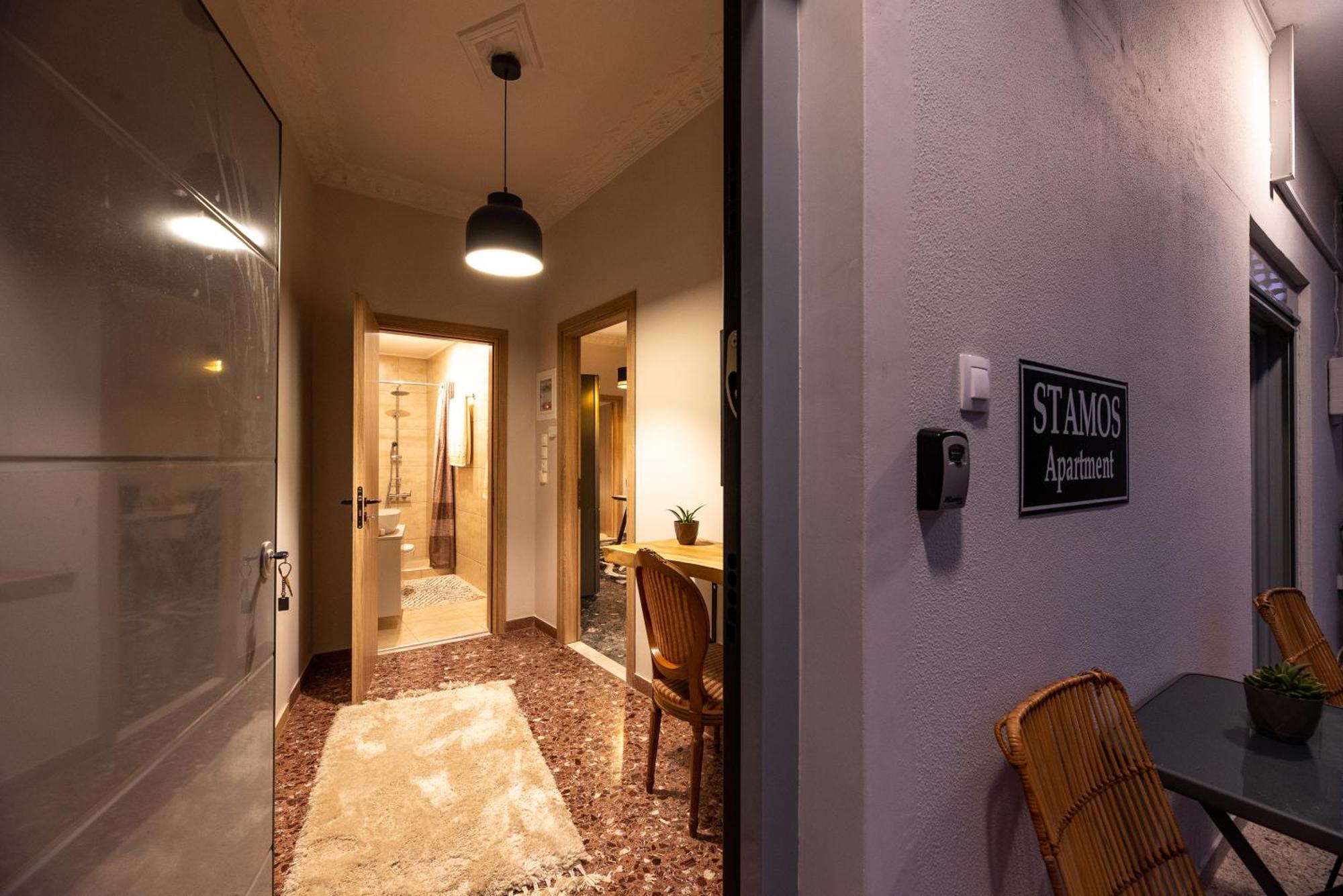 Stamos Apartment Airport Spáta 외부 사진